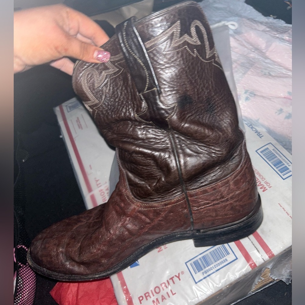 Pre owned Men’s Lucchese Boots Size 13